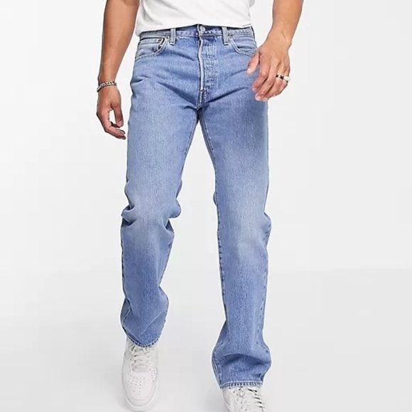Vintage 501 Classic Straight Levi’s Jeans - Picture 1 of 7